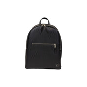 Black Polyester Backpack