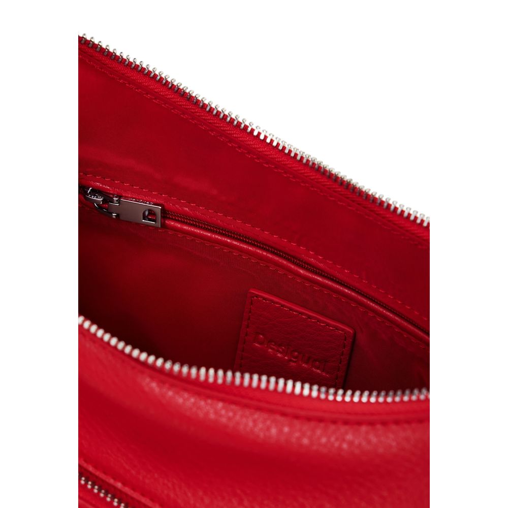 Red Polyethylene Handbag