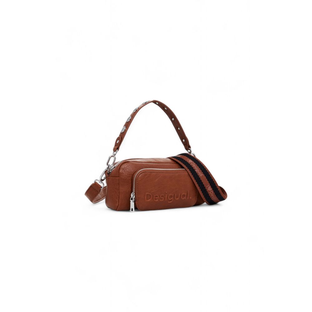 Brown Polyethylene Handbag