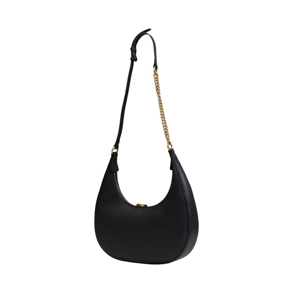 Black Leather Handbag