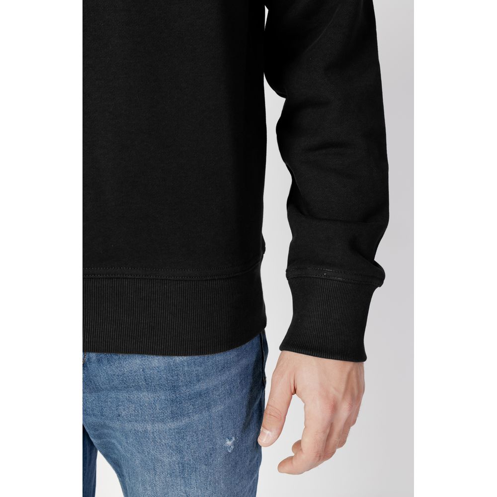 Black Cotton Sweater