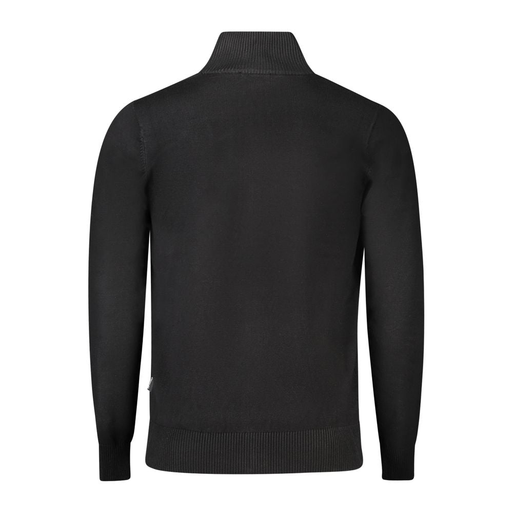 Black Nylon Sweater