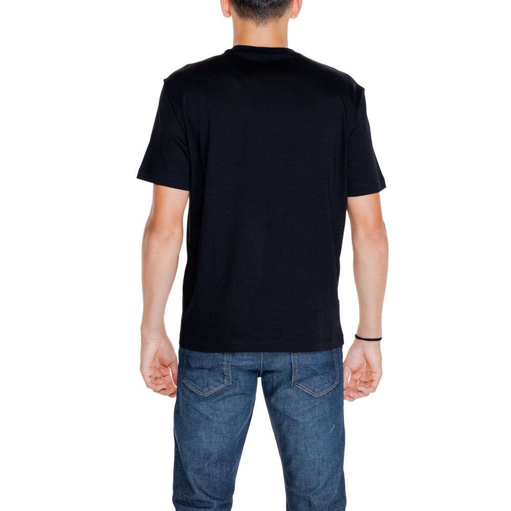 Black Cotton T-Shirt