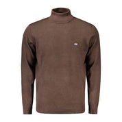 Brown Polyester Sweater