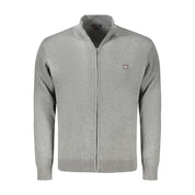 Gray Polyester Sweater