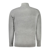 Gray Polyester Sweater