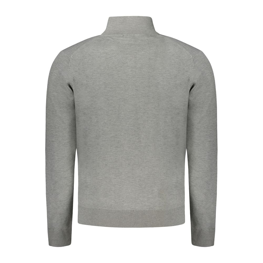 Gray Polyester Sweater