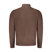 Brown Polyester Sweater