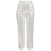 Gray Polyamide Jeans & Pant