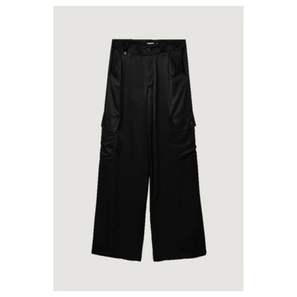 Black Viscose Jeans & Pant