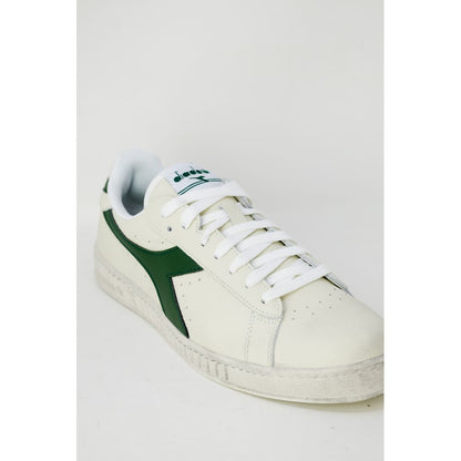 Green Synthetic Leather Sneaker