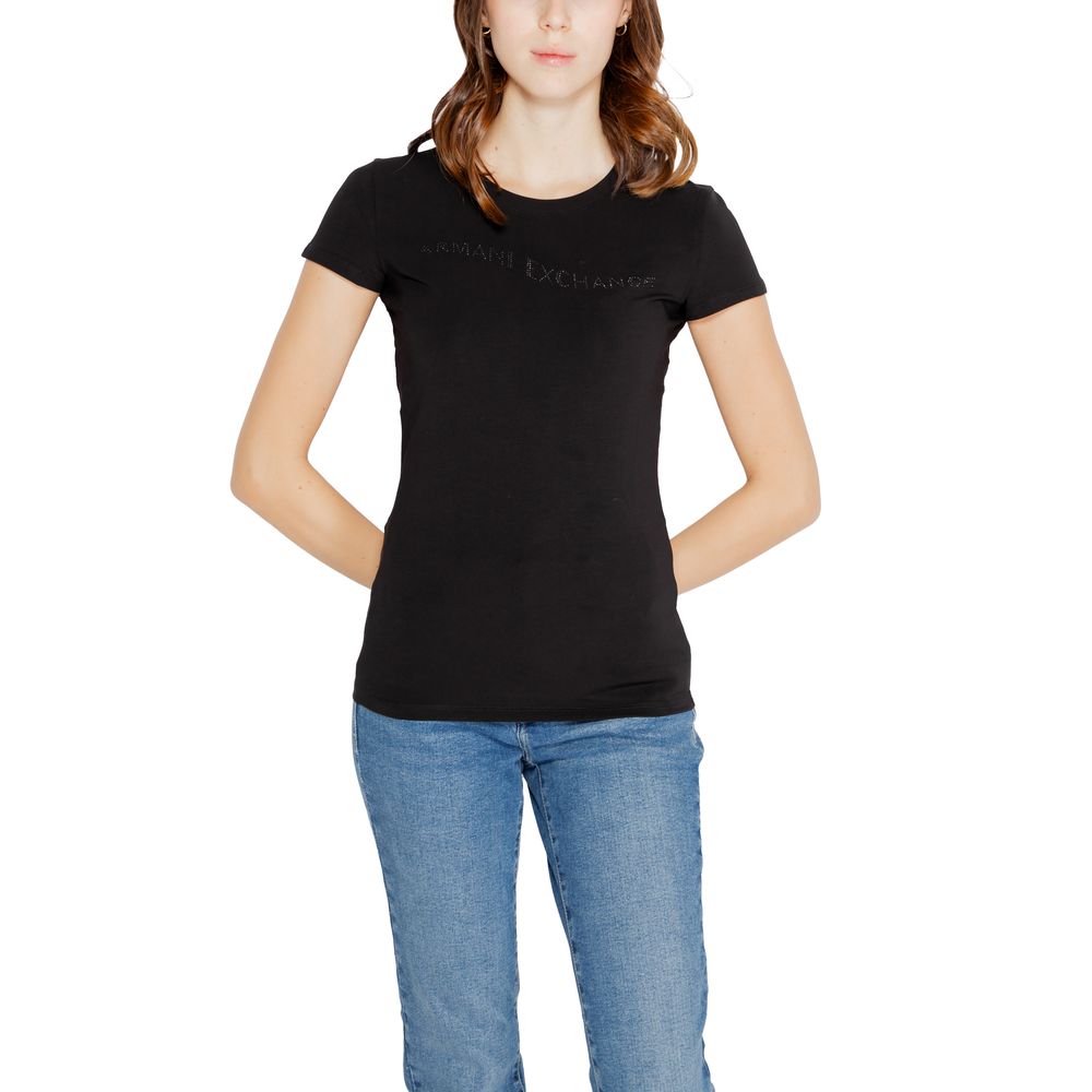 Black Cotton Tops & T-Shirt