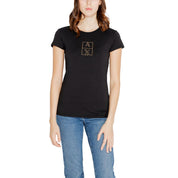 Black Cotton Tops & T-Shirt