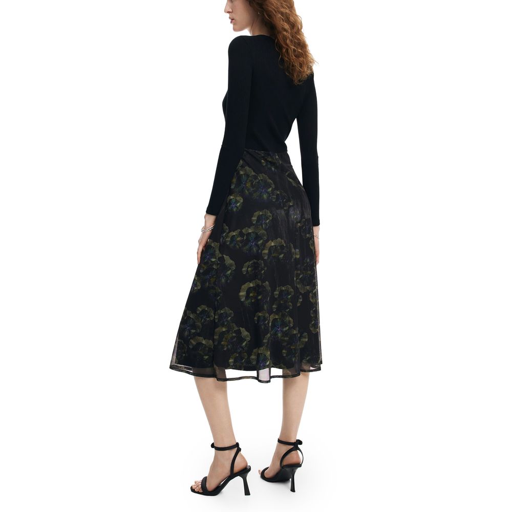 Black Viscose Dress