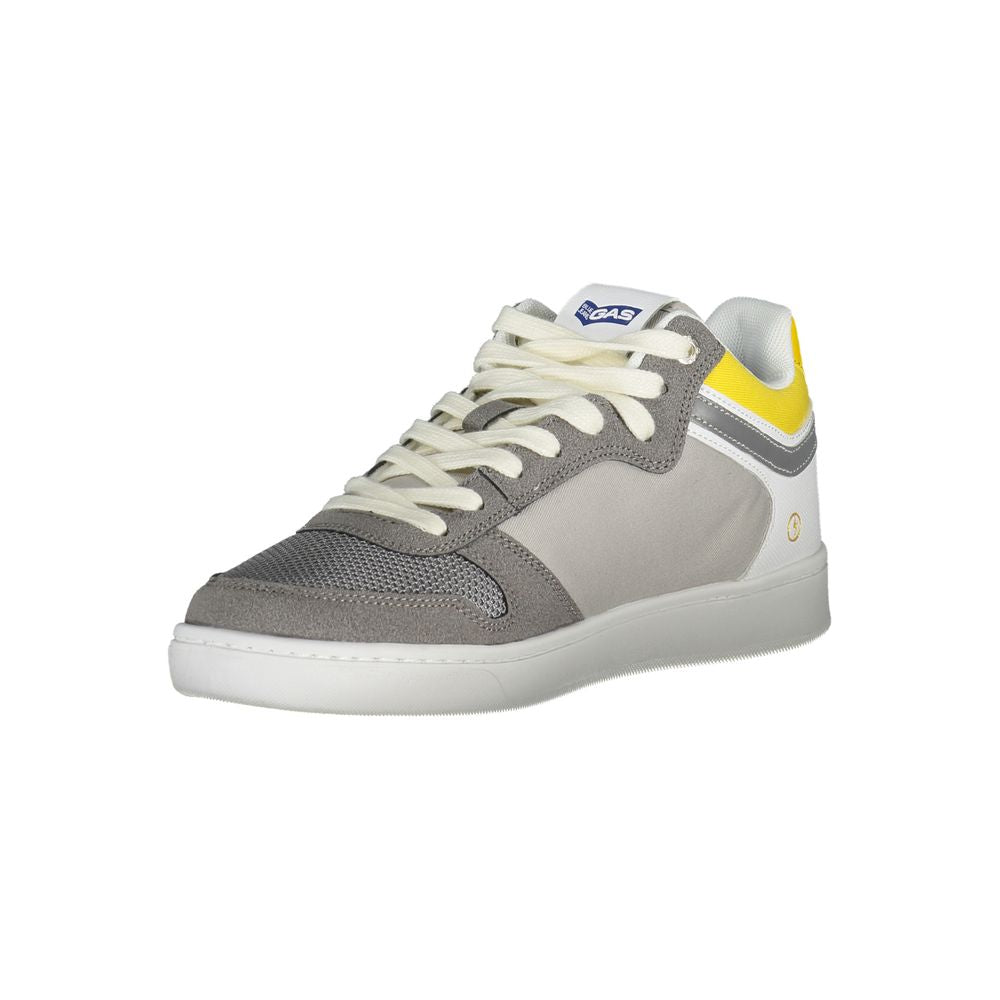 Gray Polyester Sneaker