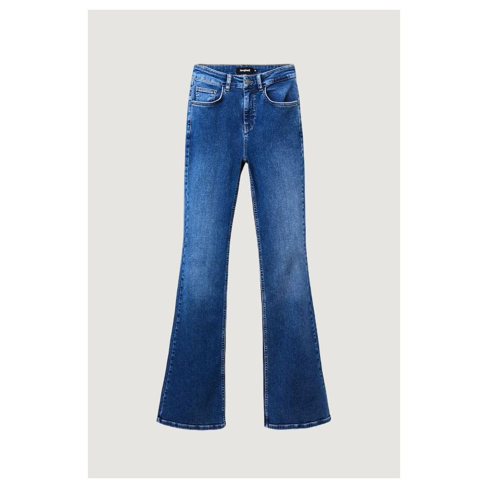 Blue Cotton Jeans & Pant