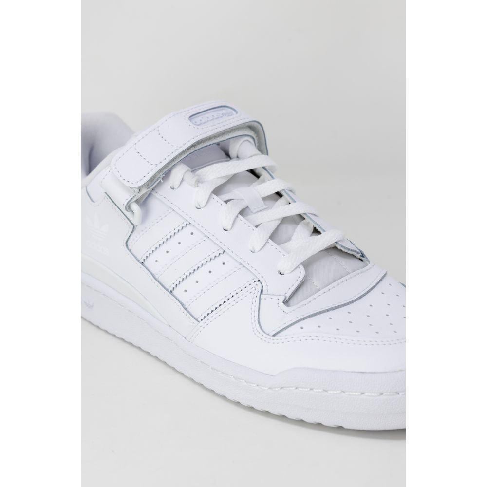 White Leather Sneaker