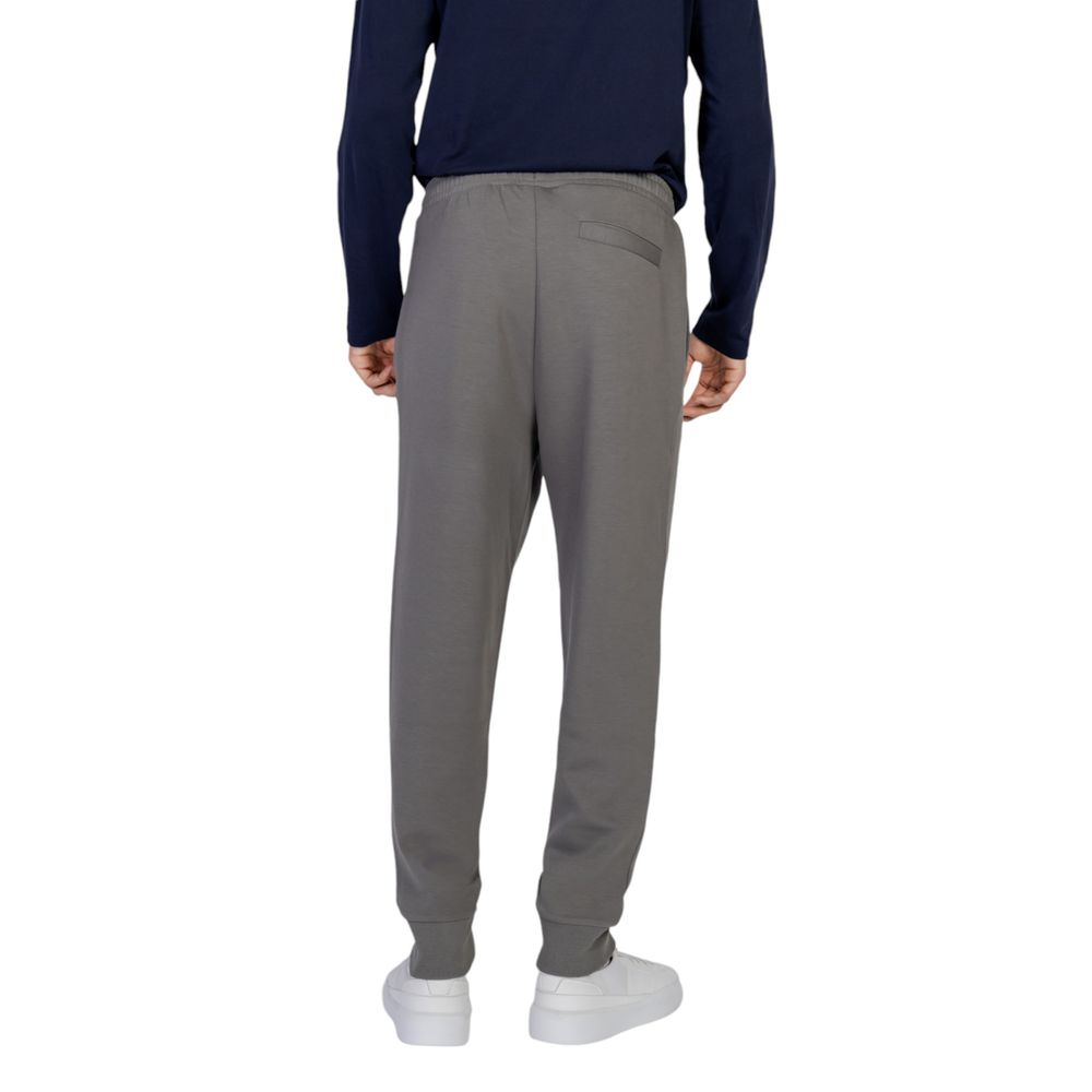 Gray Cotton Joggers Workout Pant