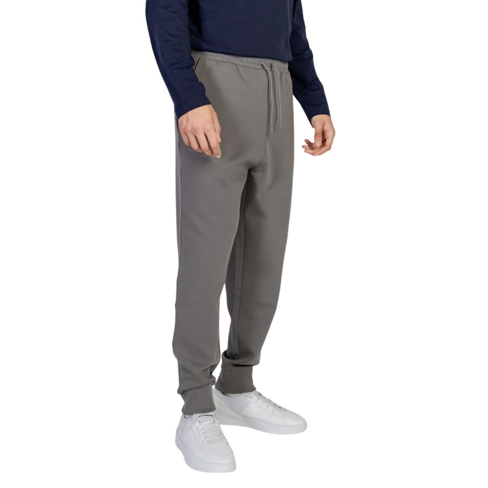 Gray Cotton Joggers Workout Pant