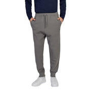 Gray Cotton Joggers Workout Pant