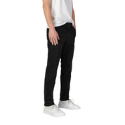 Black Cotton Skinny Pant
