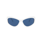 White Resin Sunglasses