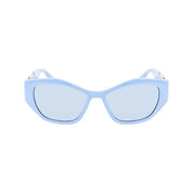 Blue Injected Sunglasses