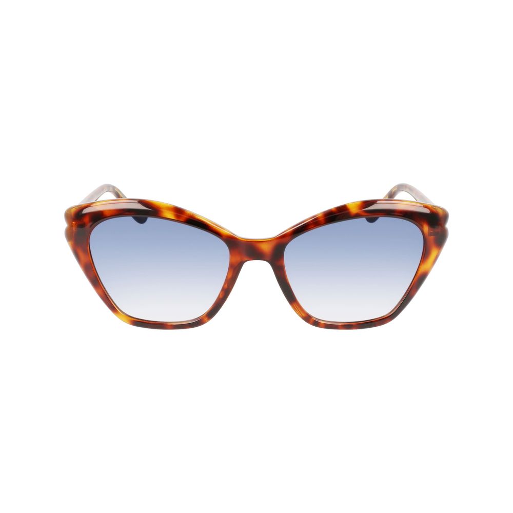 Brown Injected Sunglasses