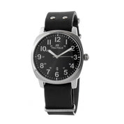 Black Leather Watch