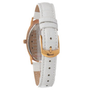 White Leather Watch