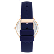 Blue Silicone Watch