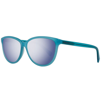 Turquoise Plastic Sunglasses