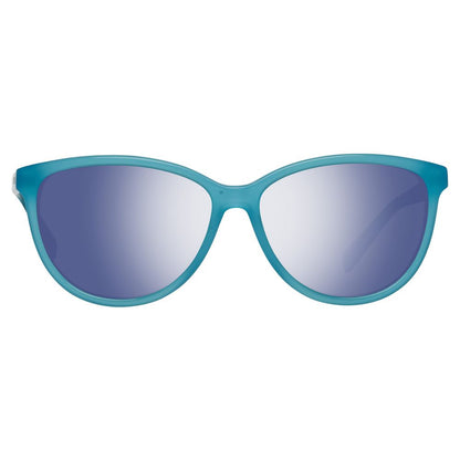 Turquoise Plastic Sunglasses