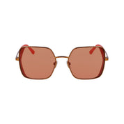 Orange Metal Sunglasses