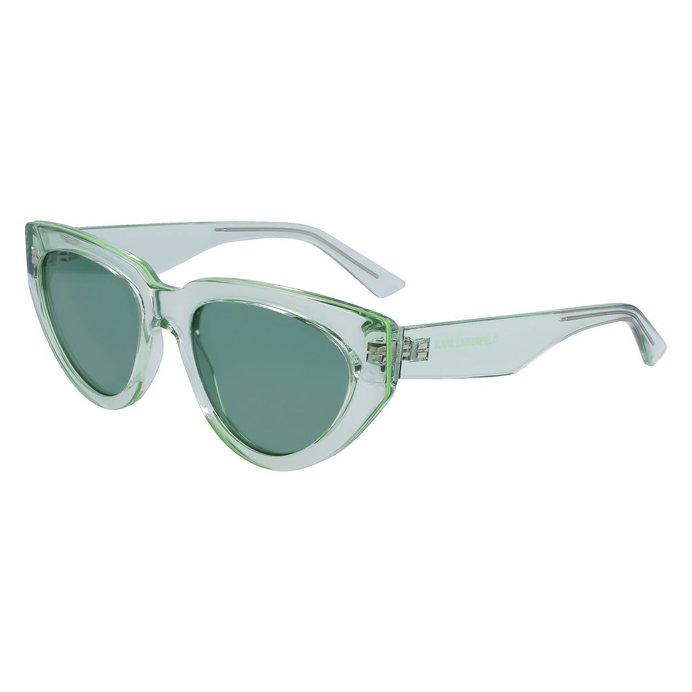 Green Injected Sunglasses