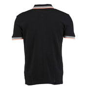 Black Cotton Polo Shirt