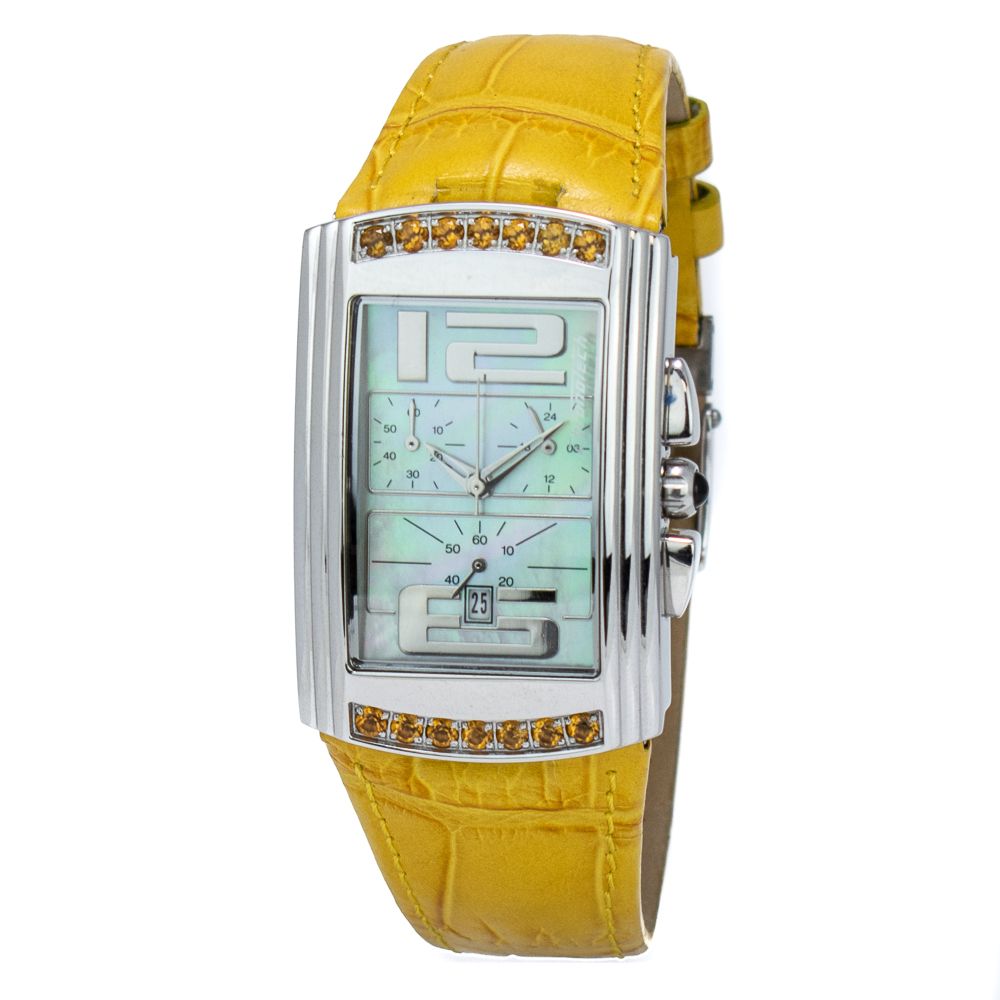 Yellow Leather Watch