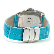 Blue Leather Watch