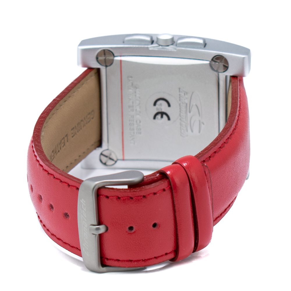 Red Leather Watch