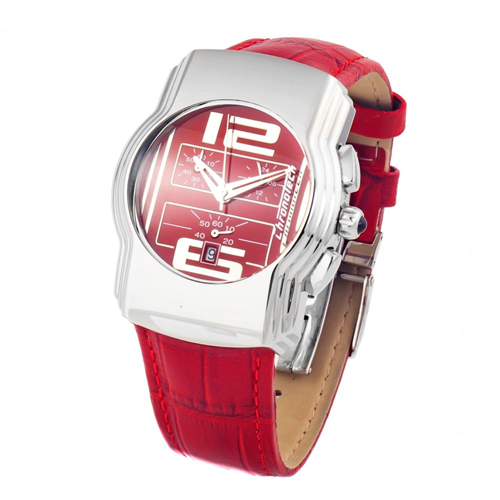 Red Leather Watch