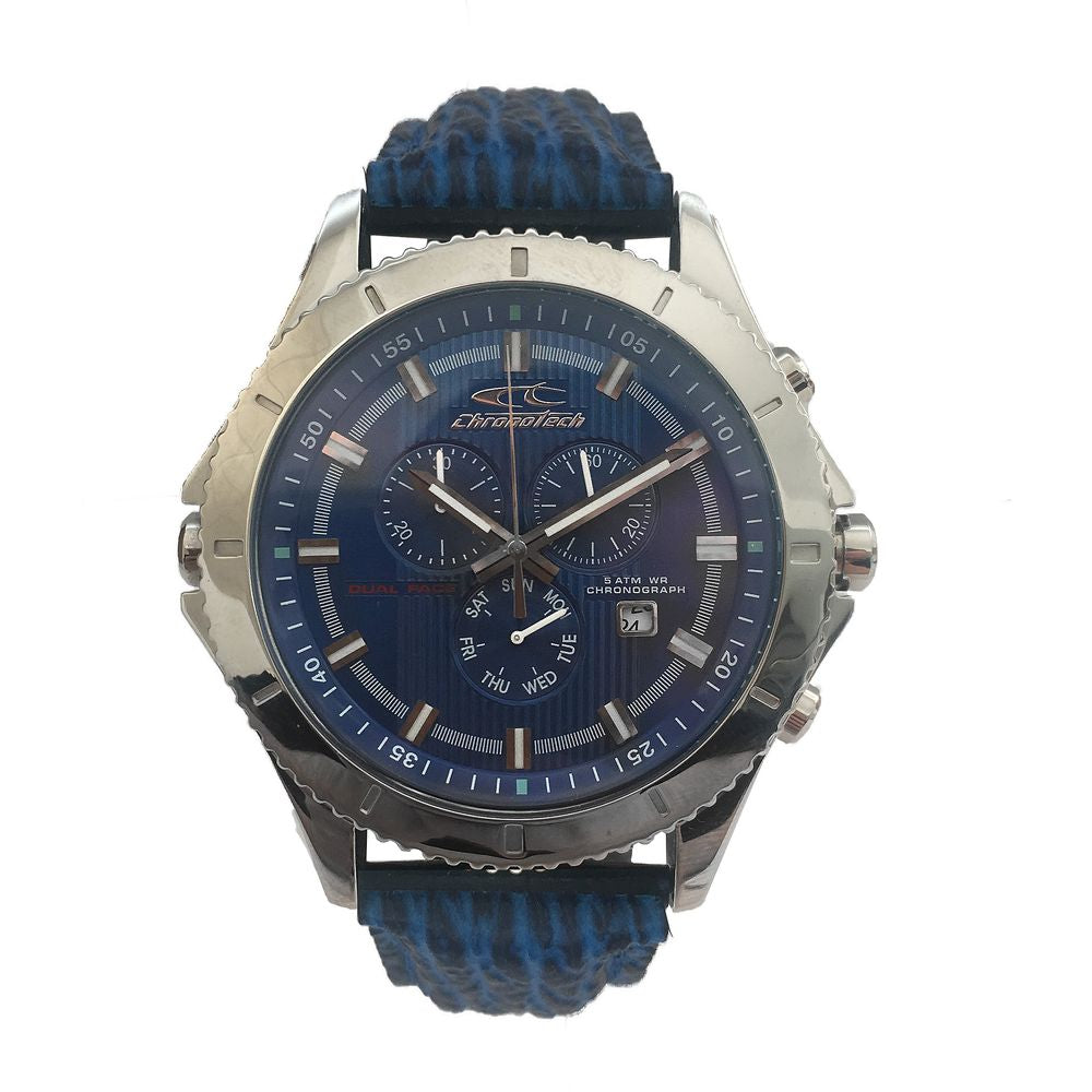 Blue Leather Watch