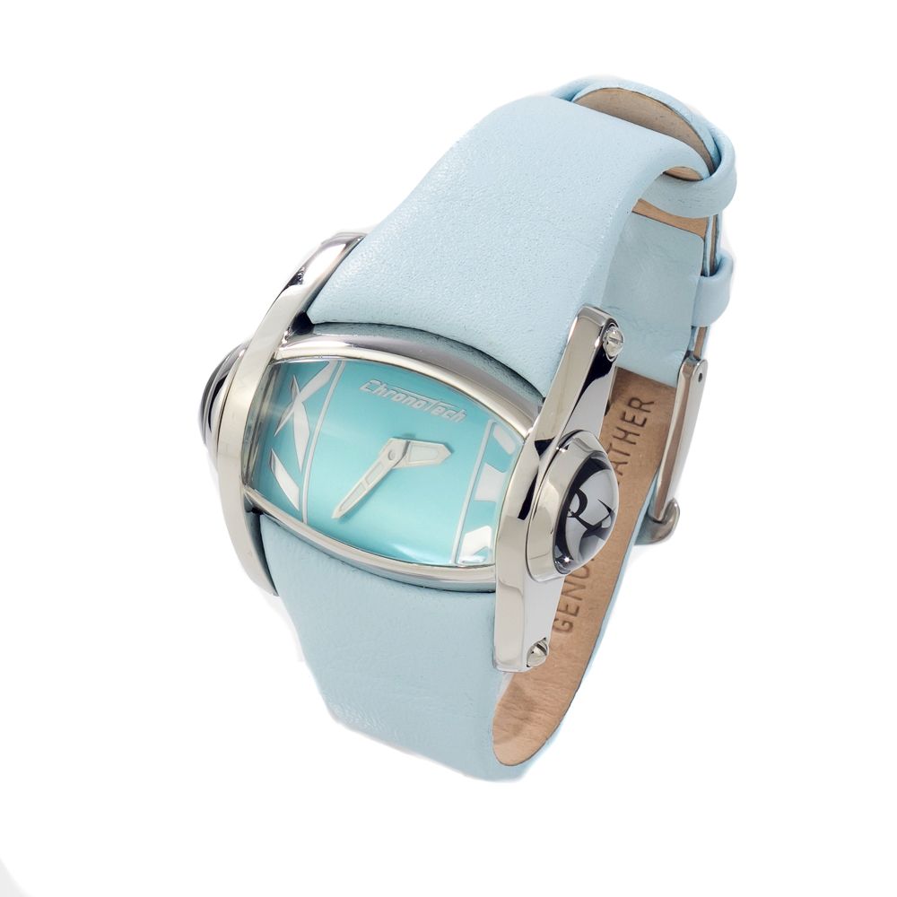 Blue Leather Watch