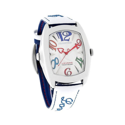 Blue Leather Watch