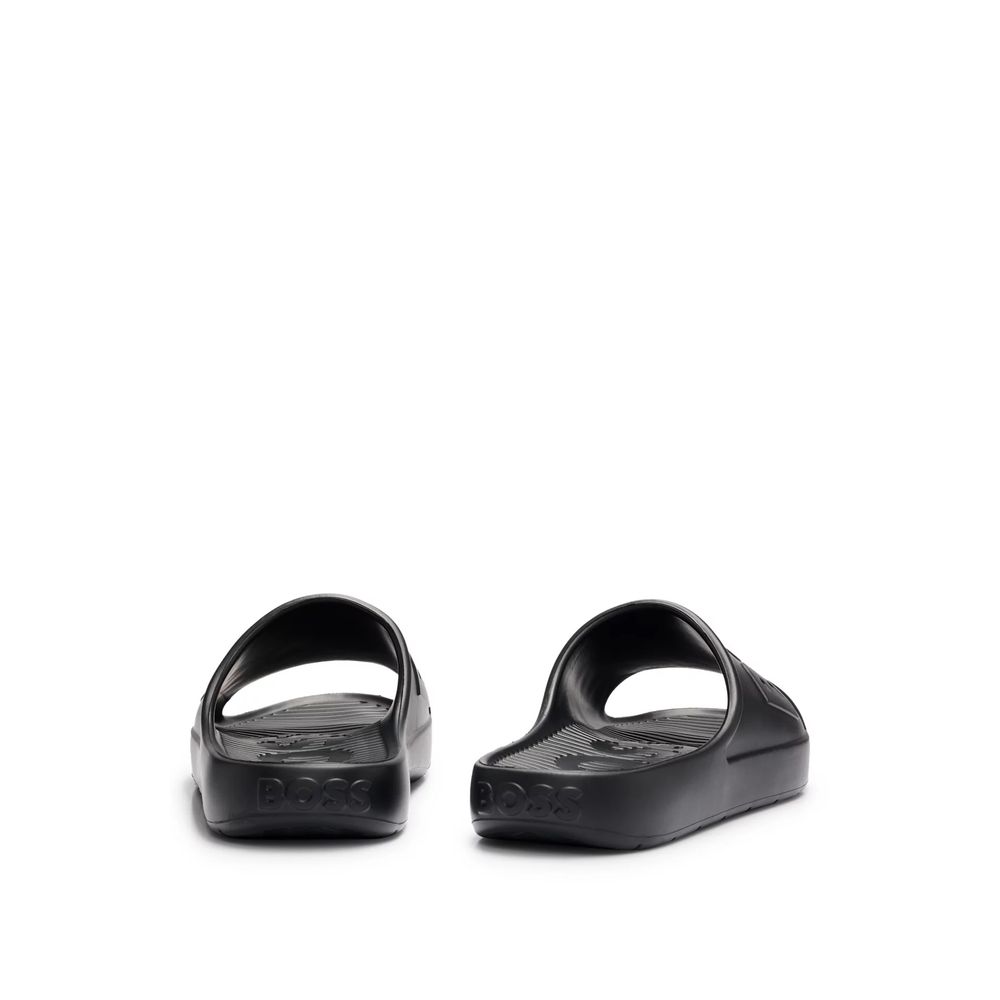 Black Rubber Sandal