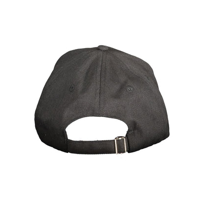 Black Cotton Hat