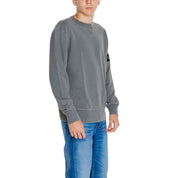 Gray Cotton Rigenerato Sweater