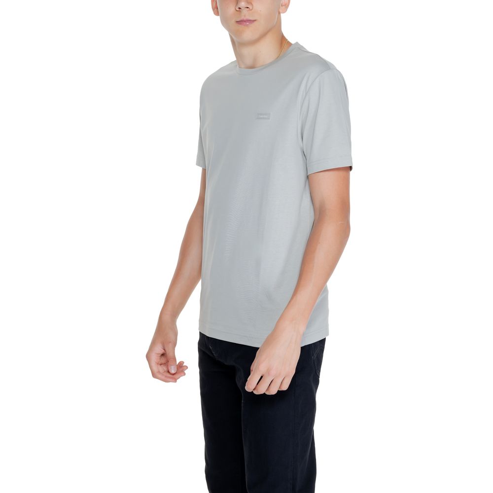 Gray Cotton T-Shirt