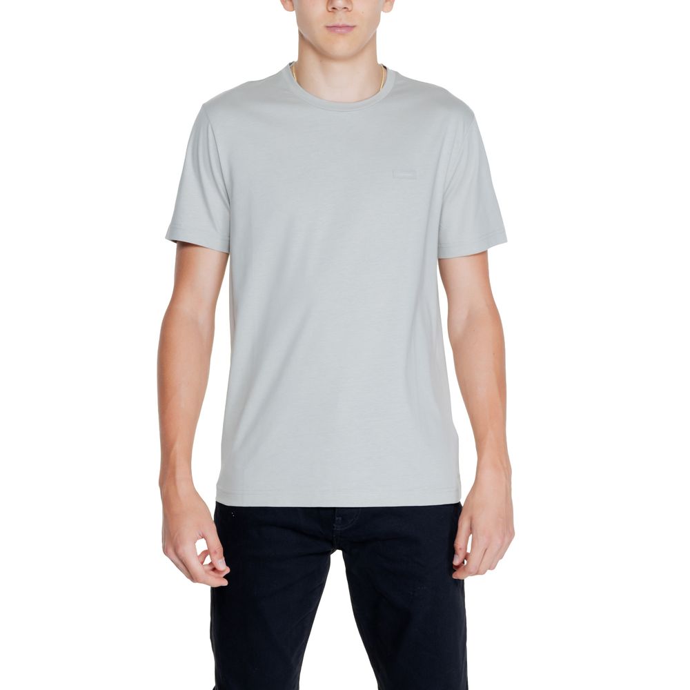 Gray Cotton T-Shirt