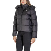 Black Polyamide Jackets & Coat