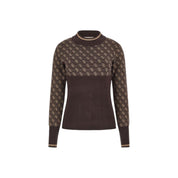 Brown Viscose Sweater